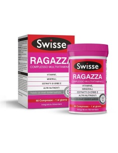 Swisse Ragazza Integratore Multivitaminico 60 Compresse